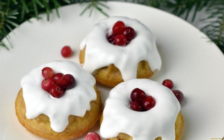 Волшебные кексы на молоке с клюквой и белым шоколадом для настоящих гурманов