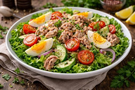 Салат с тунцом без майонеза: легкость, свежесть и неожиданный вкус