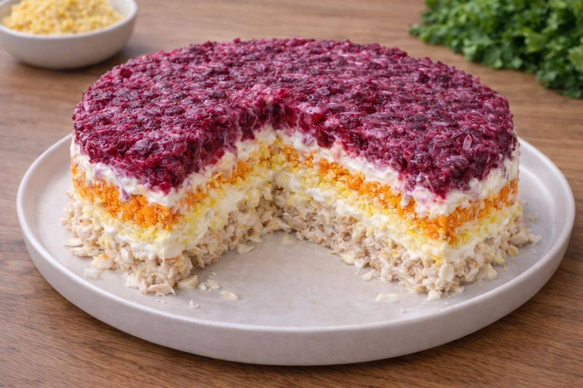 Салат «Мой генерал»: секрет irresistibility слоёного шедевра