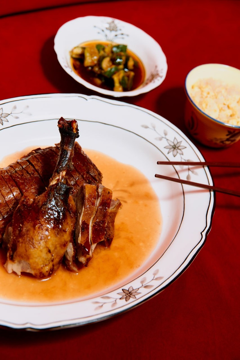 Новогоднее событие: запеченный гусь по-кантонски в San Si