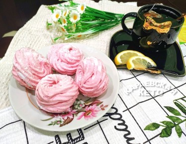 Вишневый кетозефир с аллюлозой: секрет идеального десерта