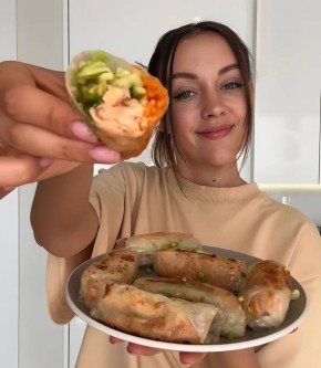 Спринг роллы с курицей: идеальный быстрый перекус