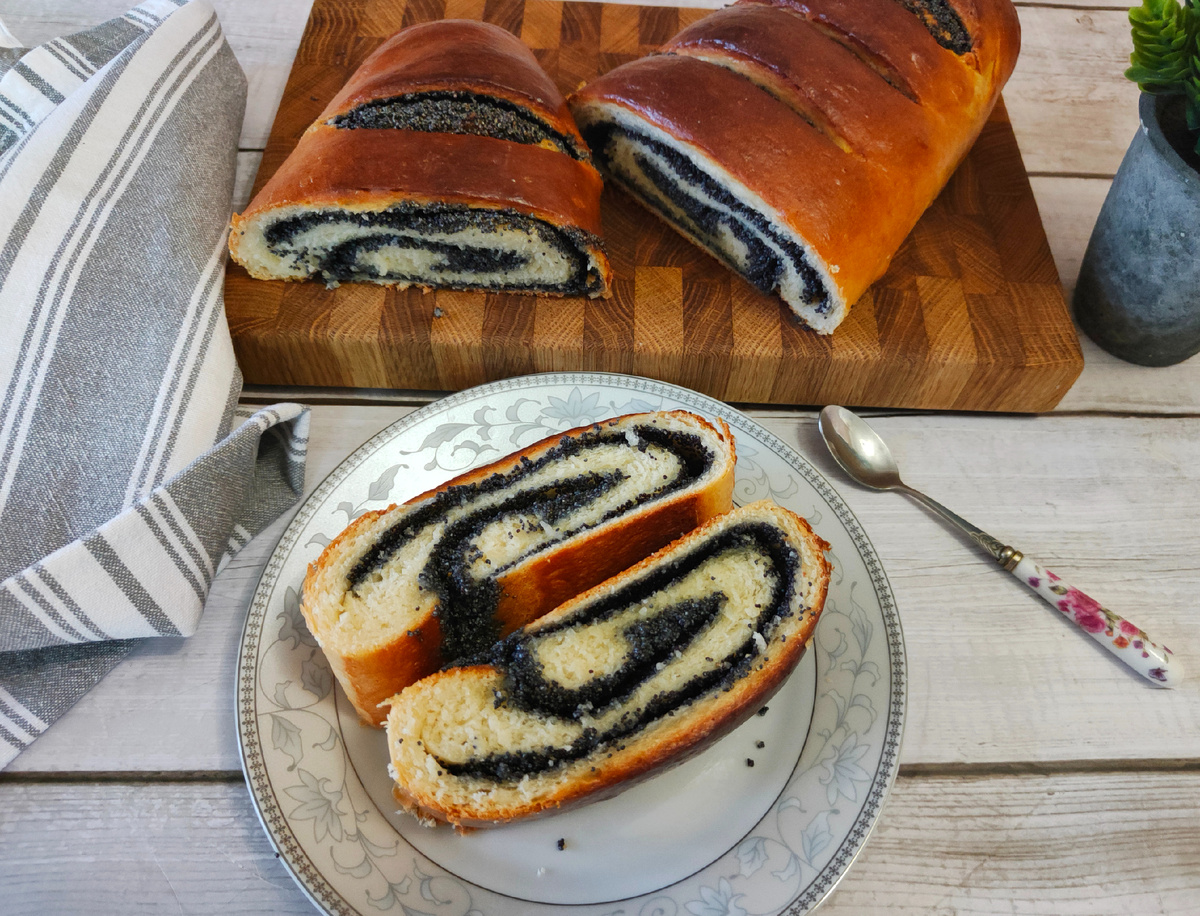 Маковый рулет: нежный и ароматный