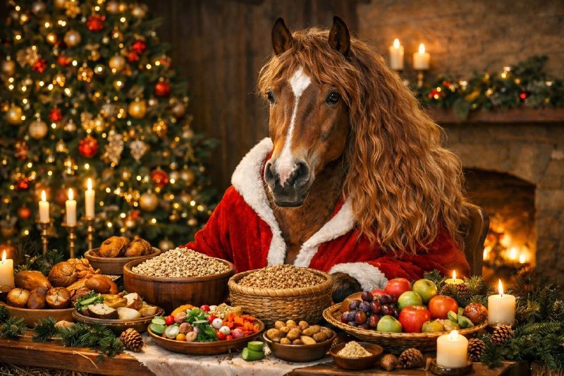 Как приготовить идеальный новогодний стол в год Красной Огненной Лошади