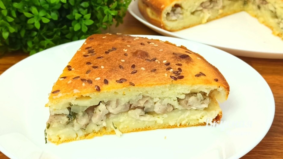 Удобный пирог за пять минут: простой рецепт для быстрого ужина