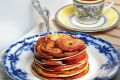 Нежный блинный торт с яблоками