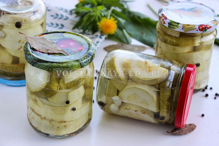 Кабачки в горчичной заливке: вкусный зимний деликатес