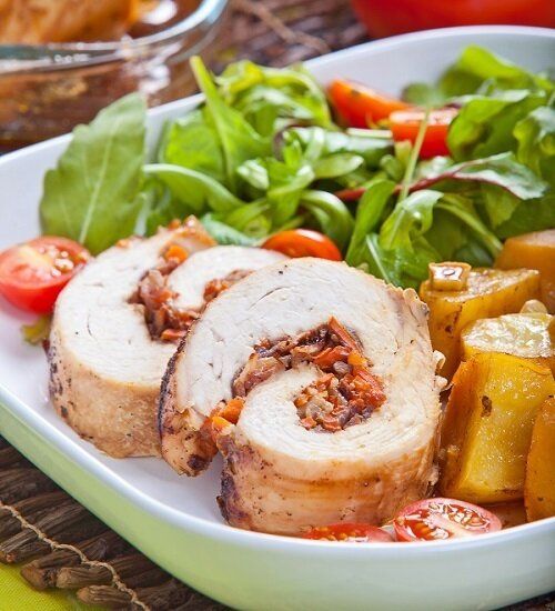 Сочные рулетики из индейки, идеальные для семейного ужина