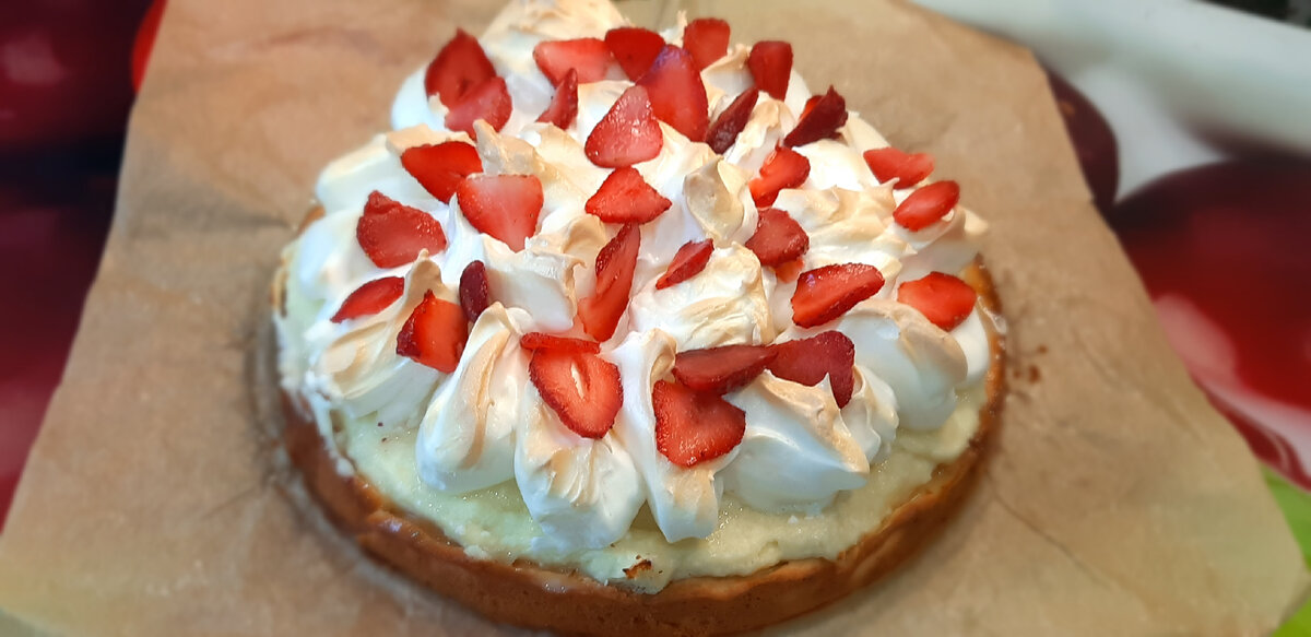 Нежный творожный пирог с меренгой: как приготовить легкий десерт