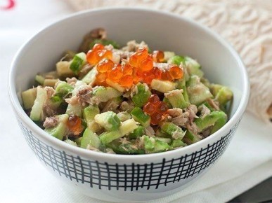 Потрясающий салат с тунцом: рецепт на каждый день