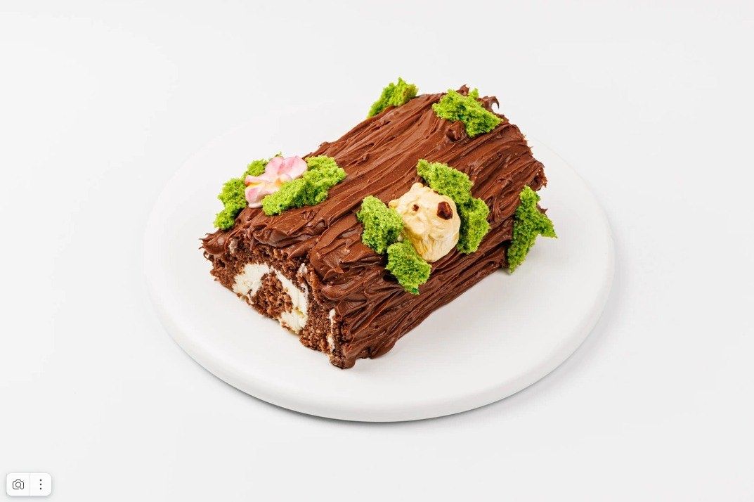 Торт "Бобер и полено": сладкое искусство от MonRealle