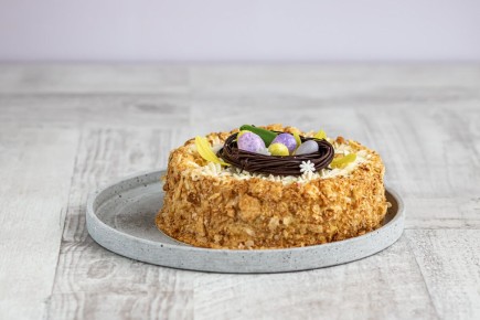 Как приготовить торт из песочного теста с нежным сметанным кремом