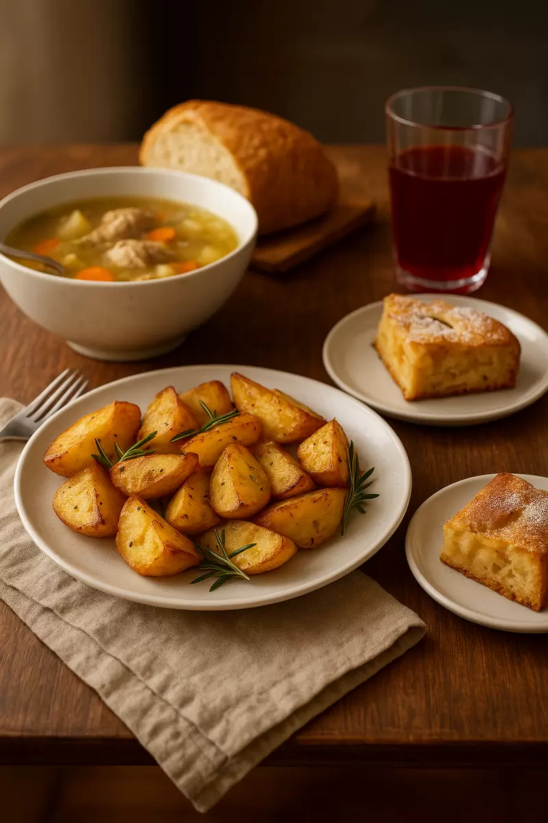 Как воскресный обед становится праздником для всей семьи