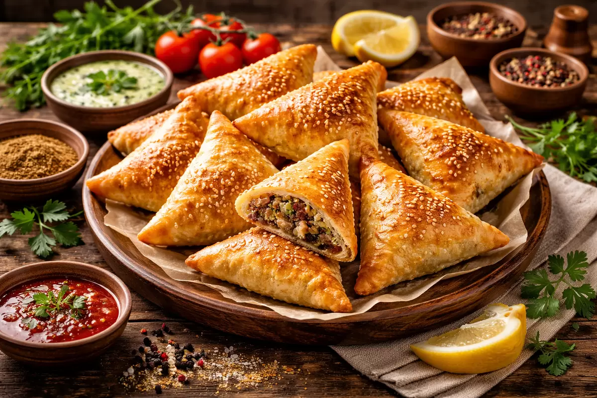 Самбусы: как достичь идеала в приготовлении восточных лепешек