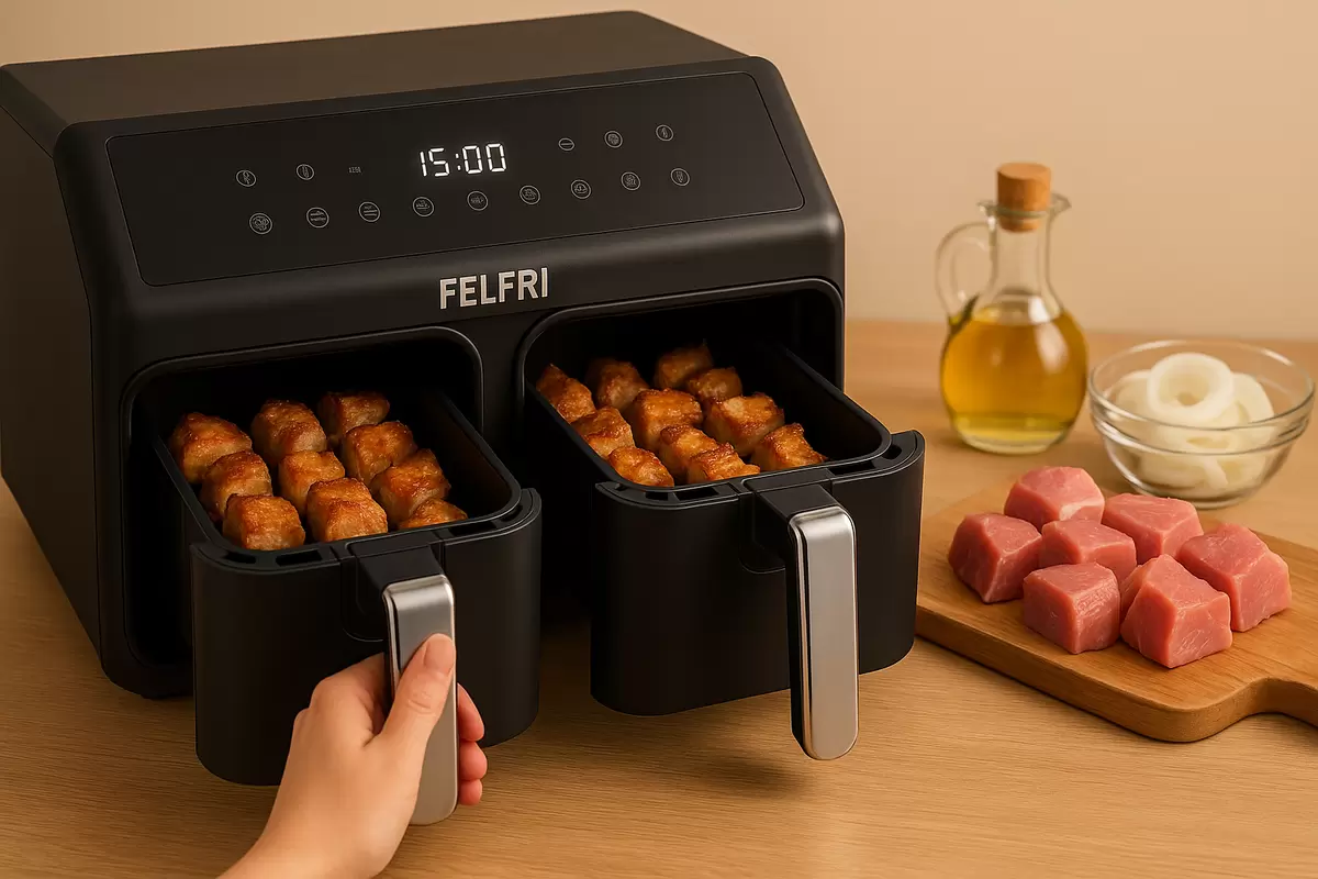 Как приготовить шашлык в аэрогриле: 5 шагов к идеальному блюду