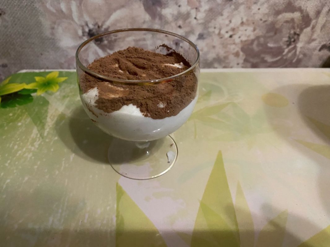 Нежный творожный мусс с бананом и йогуртом для гурманов