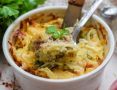 чудо на вашей кухне: запеченный картофель с кабачком и фаршем